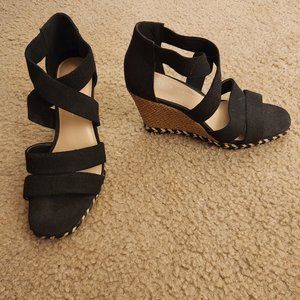 Black and Tan Kelly & Katie Wedges